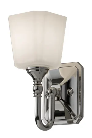 Scelto Dai Clienti Applique da parete per bagno con diffusore in vetro a 1 luce LED G9 - 3W - IP44
