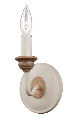 Subito Disponibile Applique da parete in acciaio da salotto in stile classico con una lampadina - 40W - IP20