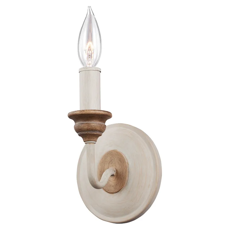 Subito Disponibile Applique da parete in acciaio da salotto in stile classico con una lampadina - 40W - IP20