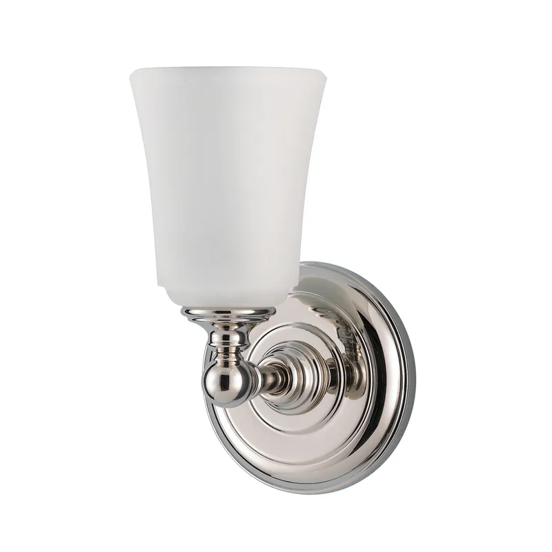 Direttamente Dal Produttore Lampada da parete in acciaio con diffusore in vetro a 1 luce a LED G9 - 3W - IP44