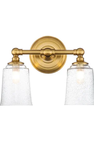 Lampada da parete in acciaio con 2 diffusori in vetro luce a LED G9 - 3W - IP44 Must-Have