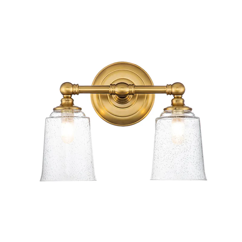Lampada da parete in acciaio con 2 diffusori in vetro luce a LED G9 - 3W - IP44 Must-Have