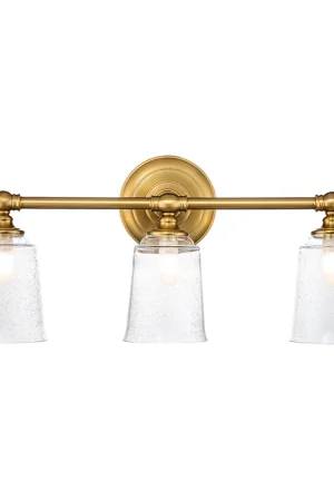 Lampada da parete in acciaio con 3 diffusori in vetro luce a LED G9 - 3W - IP44 Ultima Occasione