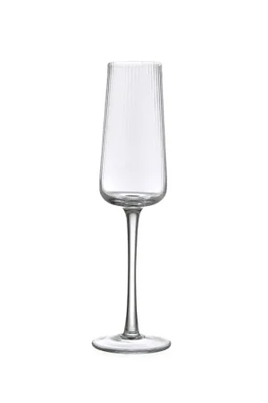 Set 6 pezzi calici flute in vetro per spumante Acquista Ora