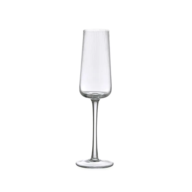 Set 6 pezzi calici flute in vetro per spumante Acquista Ora