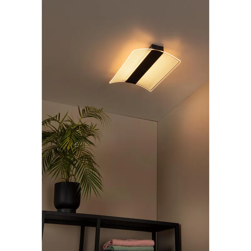 Applique da bagno a LED in metallo con diffusore in acrilico - 12W - Lumen 12 - 3000k Luce Calda - IP44 Compra Adesso