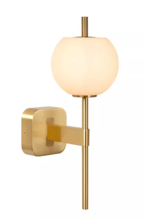 Applique da bagno in metallo con diffusore in vetro dal design moderno - 33W - IP44 Scelto Dai Clienti