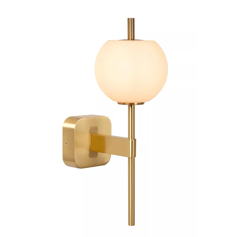 Applique da bagno in metallo con diffusore in vetro dal design moderno - 33W - IP44 Scelto Dai Clienti