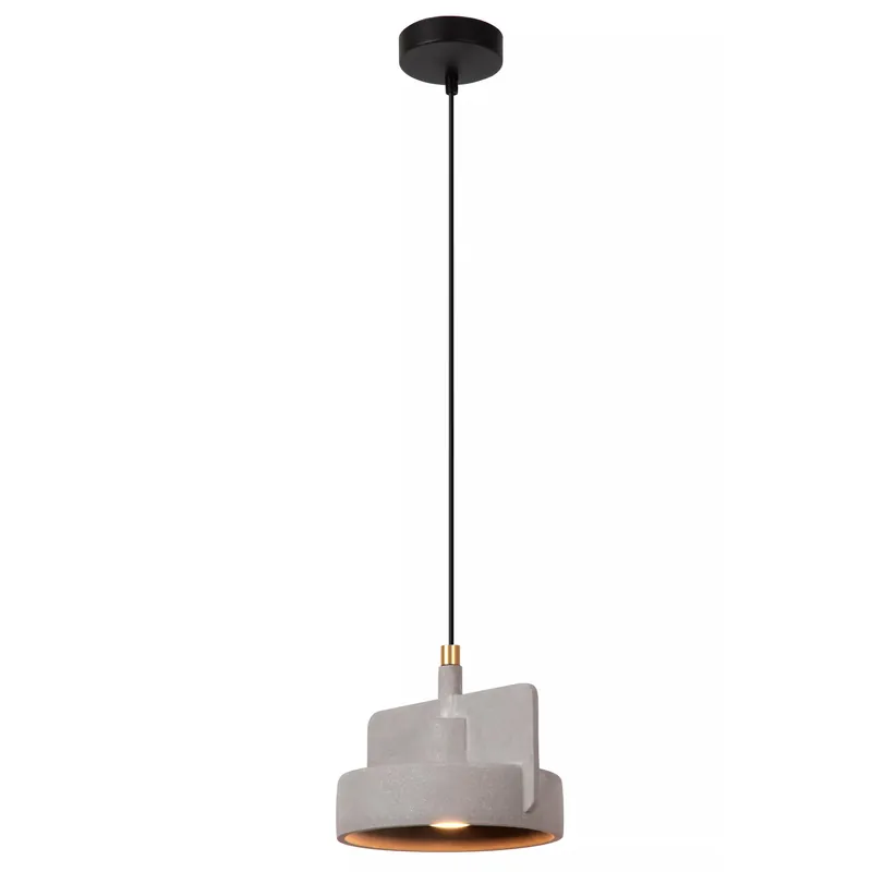 Vendita Finale Lampada a sospensione moderna pendente singolo in cemento - 100W - IP20