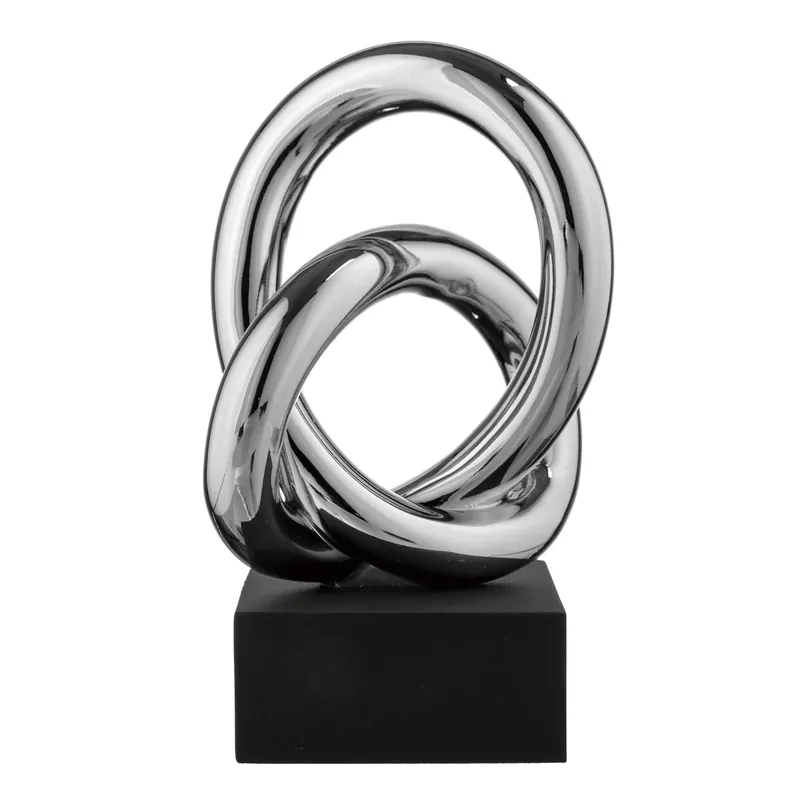 Scultura moderna in marmorino con Nodo 1 Saldi