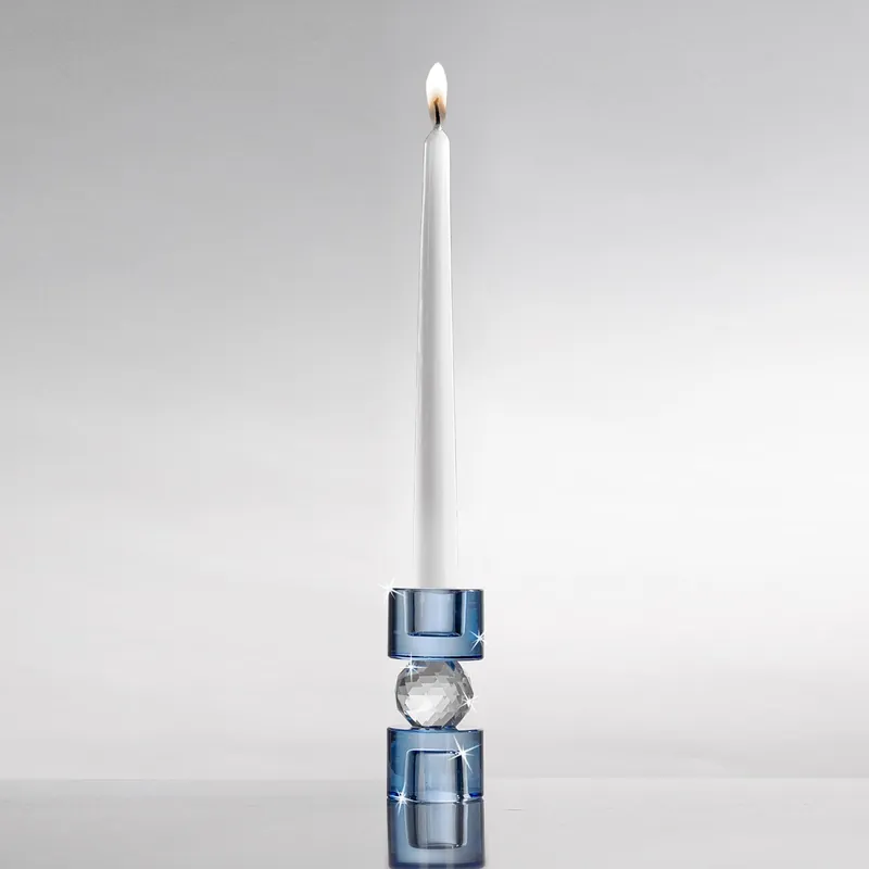 Candeliere in cristallo con 1 fuoco dal design moderno ed elegante Esclusivo