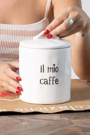 Spedito Oggi Barattolo ermetico per caffè in ceramica