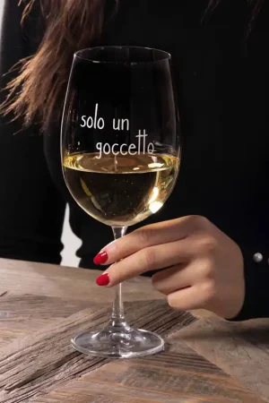 Set 2 calici in vetro Occasione Imperdibile