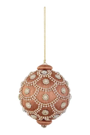 Pallina di natale grande dal design elegante Crystal Compra Oggi Stesso