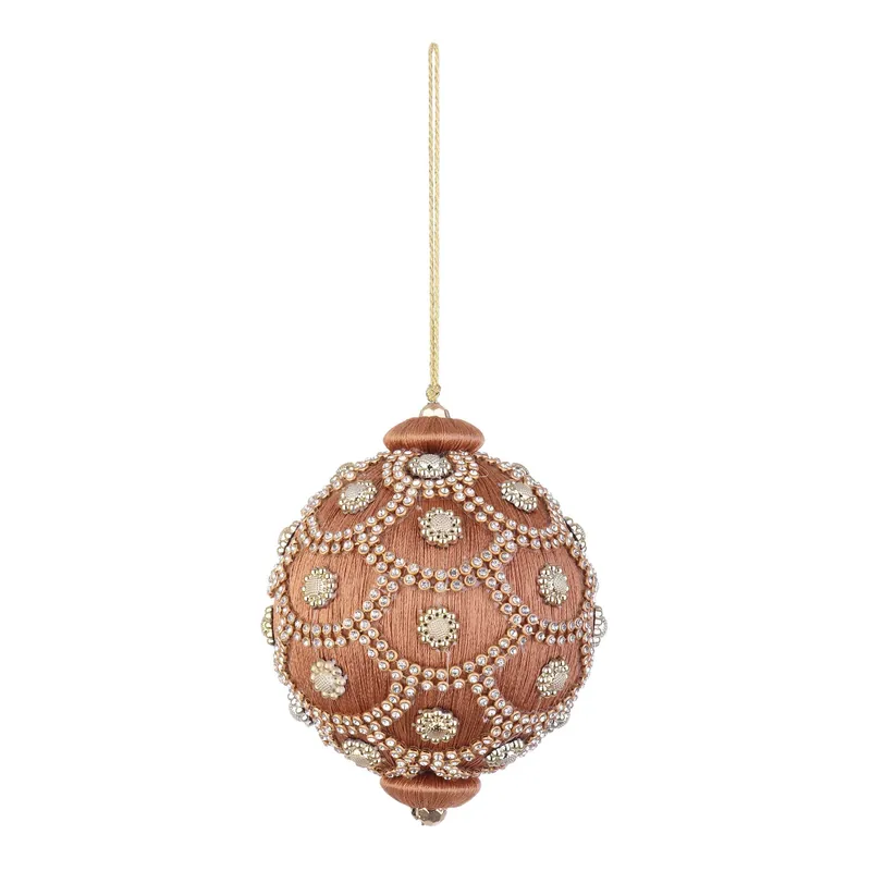 Pallina di natale grande dal design elegante Crystal Compra Oggi Stesso