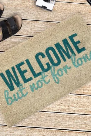 Zerbino Welcome but not for long Esclusivo