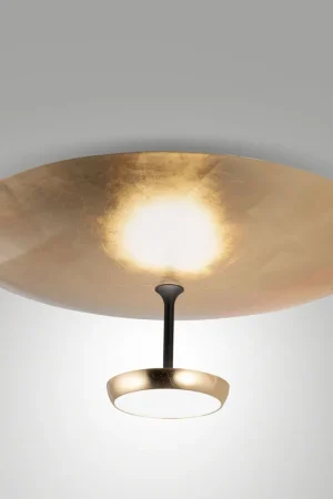 Ultimissimo Modello Plafoniera moderna a led con struttura in metallo e diffusore in metacrilato - 40W - Lumen 3200 - 3000k Luce Calda - IP20