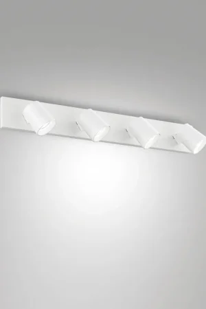 Acquista Ora Faretto da soffitto lineare con 4 porta lampada in alluminio - 35W - IP20