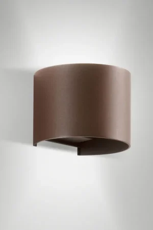 Acquista Ora Applique LED da esterno in alluminio rotonda dal design moderno - 12W - Lumen 1448 - 3000k Luce Calda - IP54