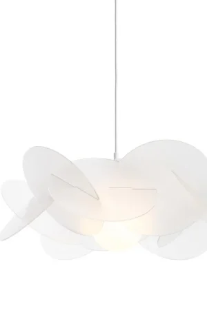 Lampada a sospensione con diffusore in plexiglass dal design modeno - 70W - IP20 Sconto