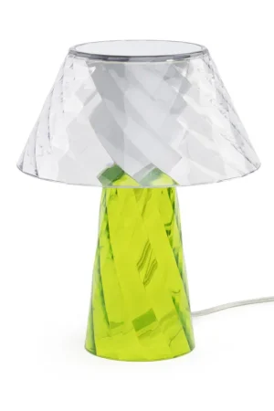 Abatjour da comodino con struttura in plexiglass dal design moderno - 5W - IP20 Promozione
