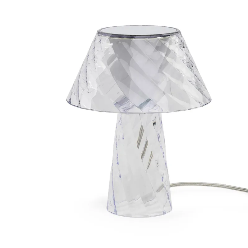Abatjour da comodino con struttura in plexiglass dal design moderno - 5W - IP20 Offerta Del Giorno
