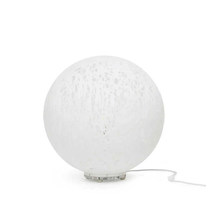 Affare Lampada da terra da esterno con base in metallo e diffusore a boccia grande - 70W - IP44