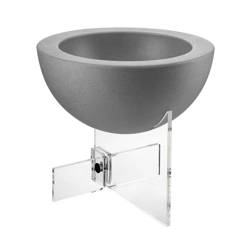 Vaso da interni basso in plexiglass e PVC Prezzo Scontato