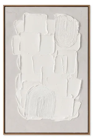Scelto Dai Clienti Quadro moderno astratto dipinto a mano con acrilici su tela Balai 60x90