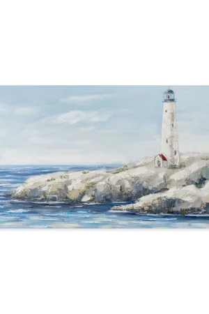 Nuova Collezione Quadro marino dipinto a mano con acrilici su tela Ero 140x70