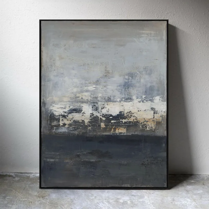 Compra Online Quadro astratto dipinto a mano con acrilici su tela Scorsese 90x120