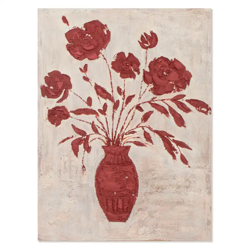 Offerta Quadro naturalistico dipinto a mano con acrilici su tela Kado 60x80