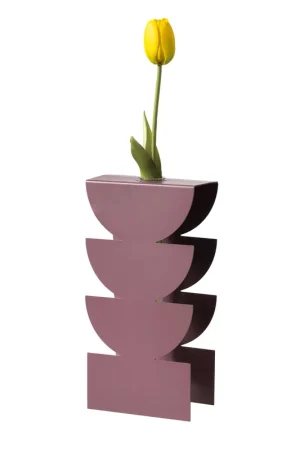 Vaso portafiore decorativo in metallo dal design particolare Compra Online