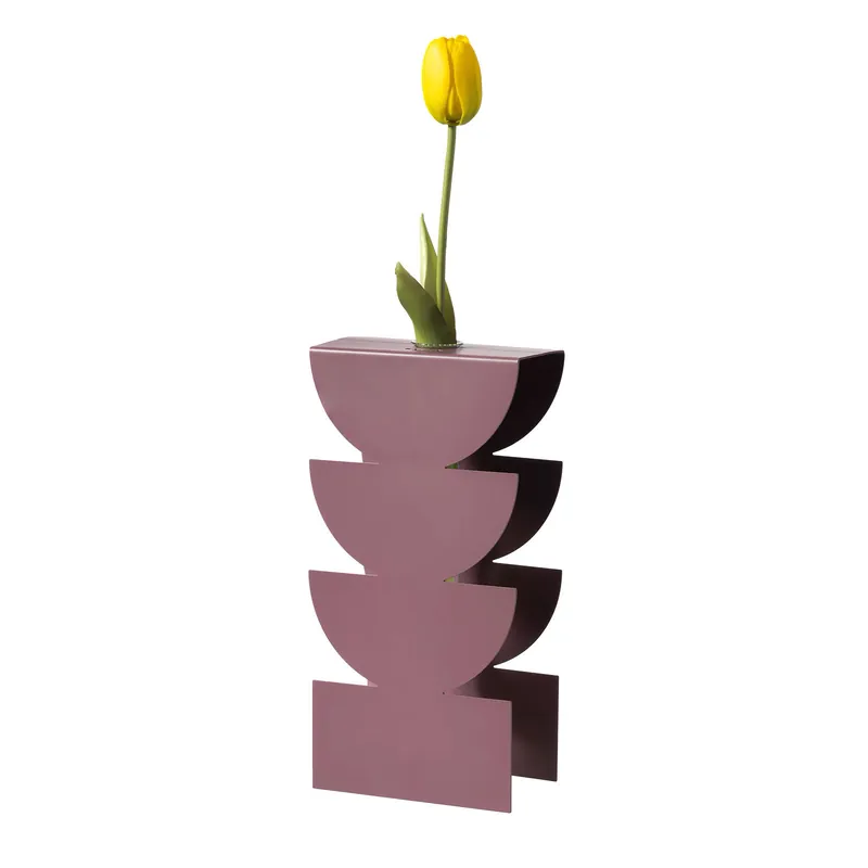 Vaso portafiore decorativo in metallo dal design particolare Compra Online