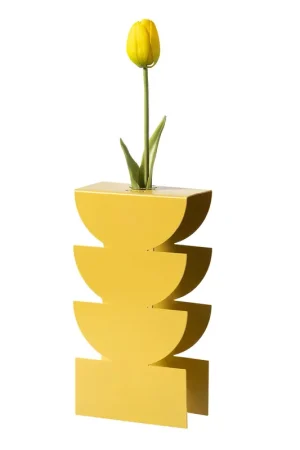 Ultimissimo Modello Vaso portafiore decorativo in metallo dal design particolare