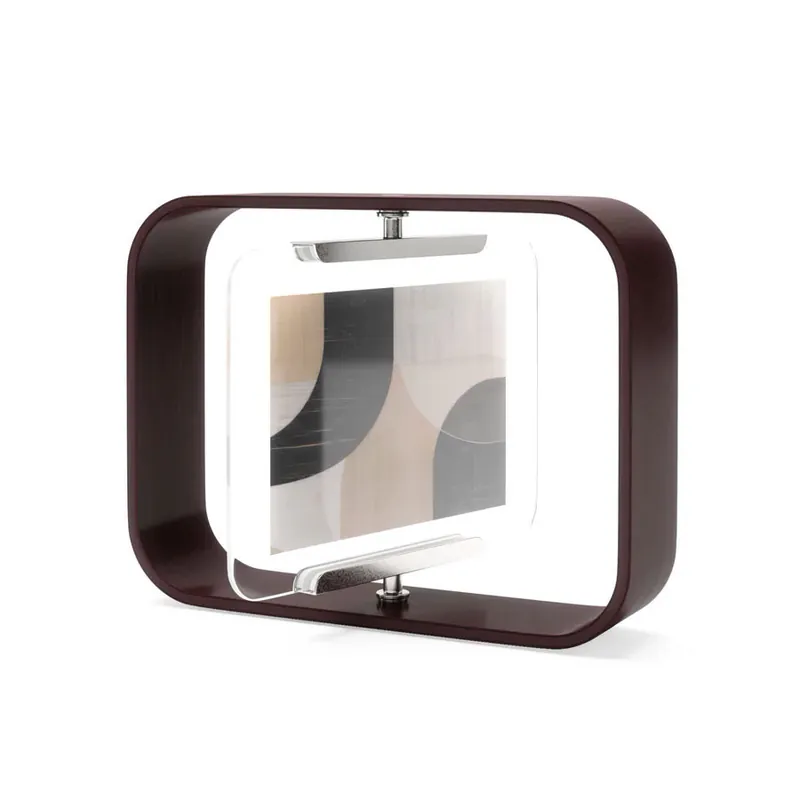 Portafoto in legno con cornice bifacciale dal design moderno piccolo - Foto 10x15 Non Perdere