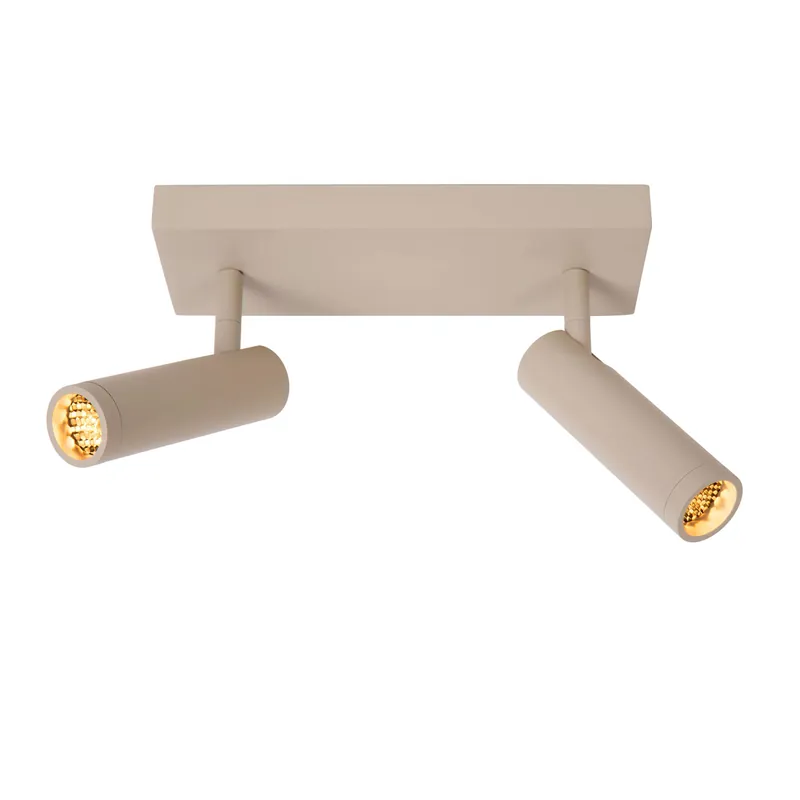 Faretto da soffitto in allumino doppio diffusore orientabile dal design moderno - 8W - IP20 Offerta Lampo