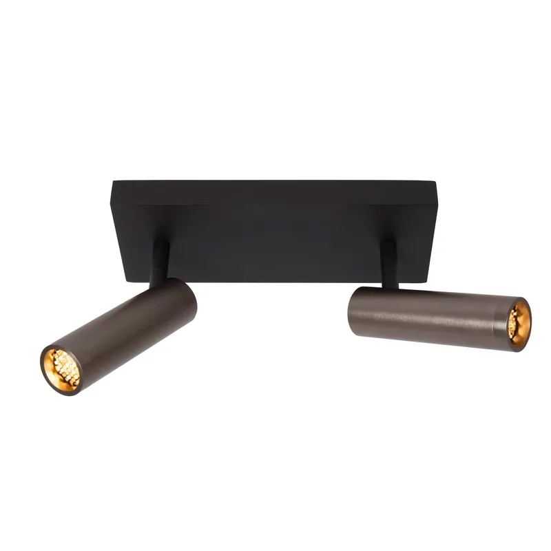 Vendita Finale Faretto da soffitto in allumino doppio diffusore orientabile dal design moderno - 8W - IP20