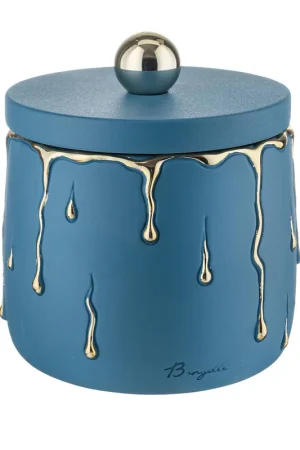 Portagioie in marmorino con decori a goccia design moderno ed elagante Novità