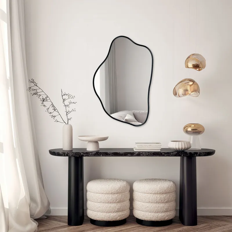 Specchio da parete dal design moderno Zoe 60x90 Quantità Limitata