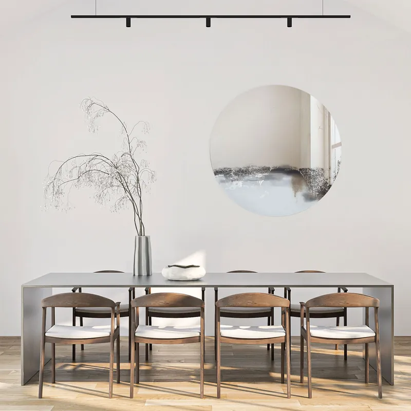 A Buon Prezzo Specchio da parete rotondo dal design moderno Krios d.100