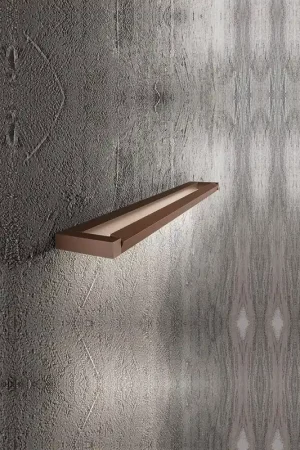 Applique a LED da parete lineare piccola in metallo e diffusore in acrilico - 12W - Lumen 960 - 2700K-3000K-4000K - IP20 Nuova Collezione