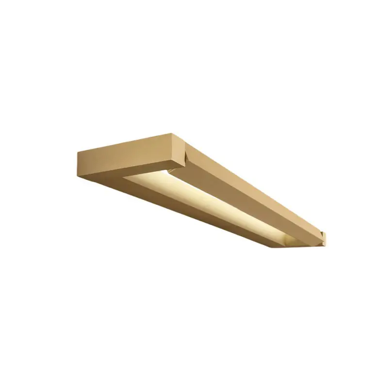 Occasione Imperdibile Applique a LED da parete lineare media in metallo e diffusore in acrilico - 18W - Lumen 1440 - 2700K-3000K-4000K - IP20