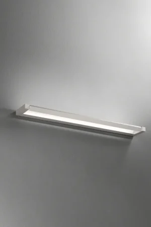 Applique a LED da parete lineare grande in metallo e diffusore in acrilico - 24W - Lumen 1920 - 2700K-3000K-4000K - IP20 Professionale