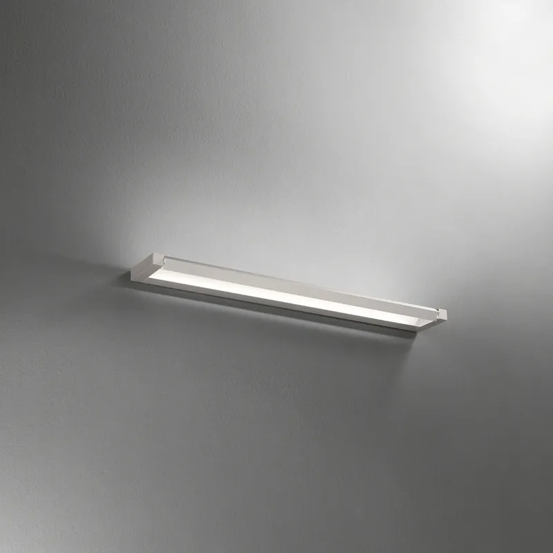 Applique a LED da parete lineare grande in metallo e diffusore in acrilico - 24W - Lumen 1920 - 2700K-3000K-4000K - IP20 Professionale