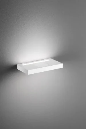 Applique a led con struttura in metallo e diffusore in acrilico - 11W - Lumen 880+880 - 3000k Luce Calda - IP20 Vendita Finale