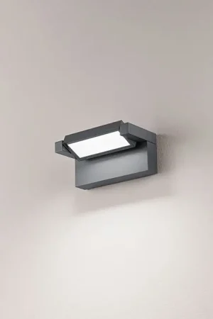 Applique da esterno a led piccola con struttura in metallo e diffusore in vetro - 20W - Lumen 1750 - 3000k-4000k - IP65 Esclusivo