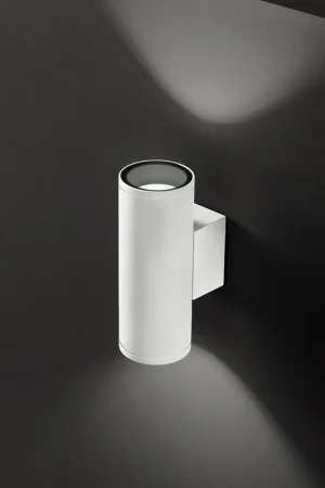Ultimissimo Modello Applique da parete per esterni in metallo biemissione - 35W - IP65