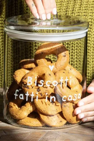 Barattolo per biscotti in vetro con corperchio ermetico Occasione
