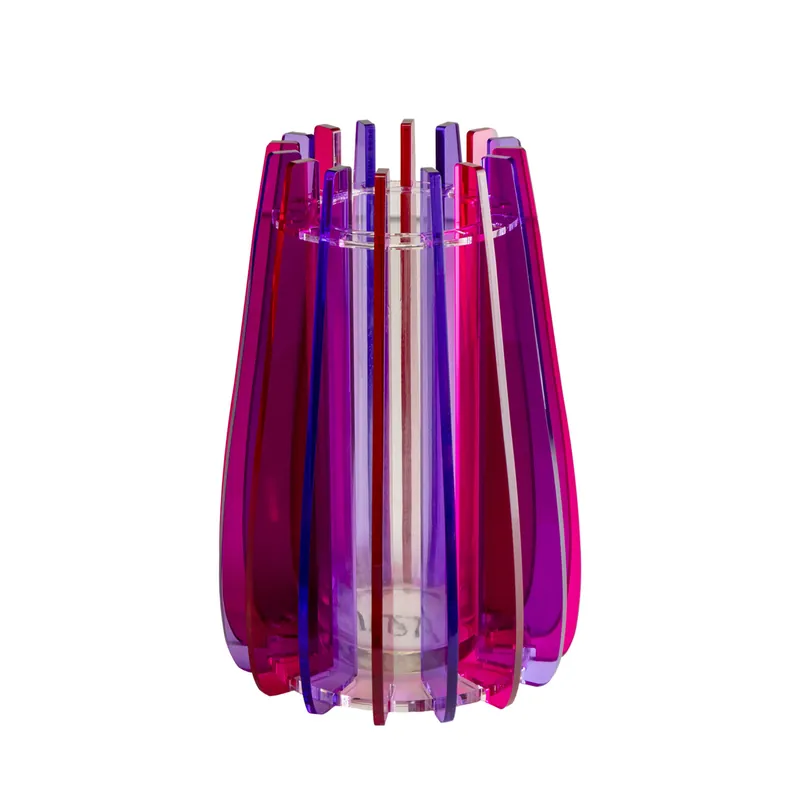 Vaso grande da arredo moderno in plexiglass Ultima Occasione